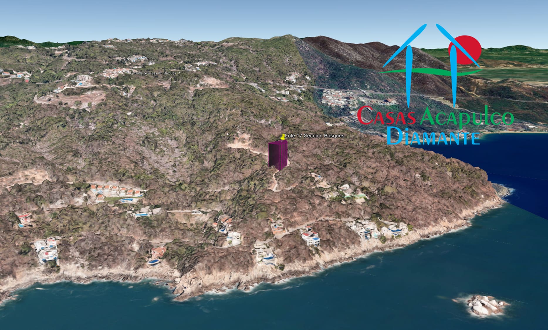Terreno Brisas del Marqués Bosques lote 17 - Ubicación satelital y entorno 12